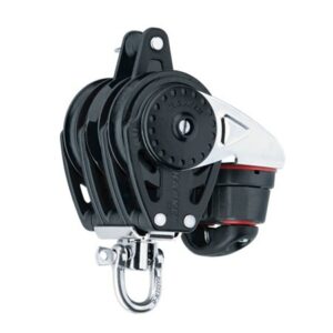 Harken 57 mm Triple Ratchamatic Block - Swivel, Becket, Cam Cleat