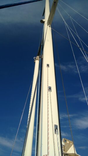 Nordic 44 refit all finished and sitting at Bert Jabins