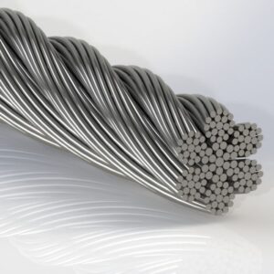 Stainless Steel Wire By-The-Foot - 7x19, Imperial Sizes