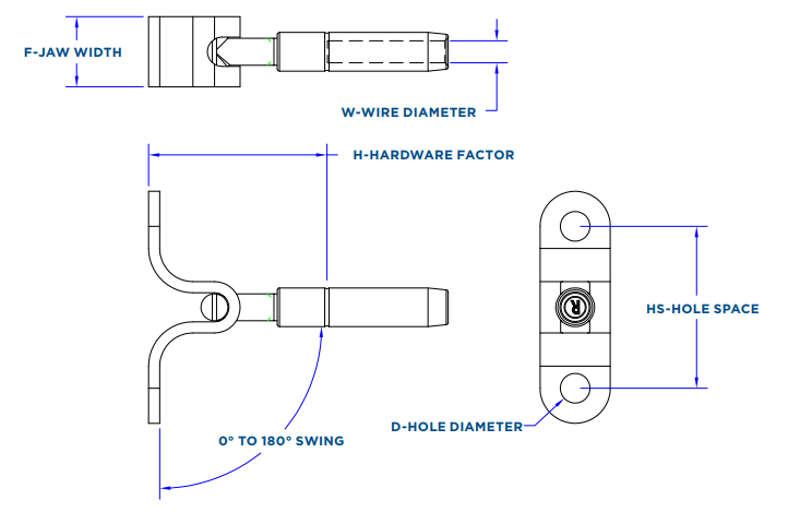 hayn lifeline deck toggle jaw diagram – The Rigging Company