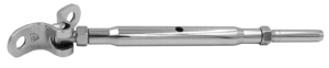 Hayn lifeline turnbuckle deck toggle to swage