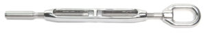Hayn lifeline turnbuckle open body gate eye to swage