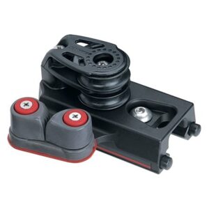 Harken 32mm End Control with Double Sheaves and Cam cleat