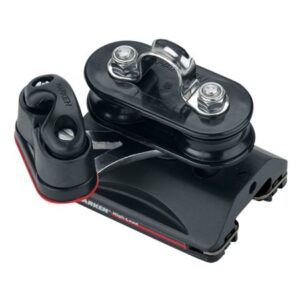 Harken 22mm Car w/Pivoting Sheaves & Cam Cleat