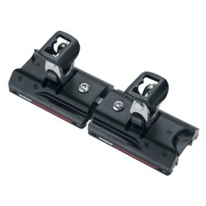 Harken 27mm Hi-Load Double-Car Traveler Cars with Stand-Up Toggles