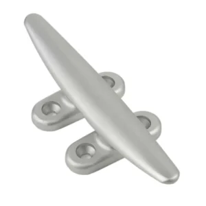Schaefer Marine Cleat, 4 Hole Deck, 10"(254mm), Silver