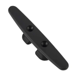 Schaefer Marine Cleat, Open Base, 6"(152mm), Black