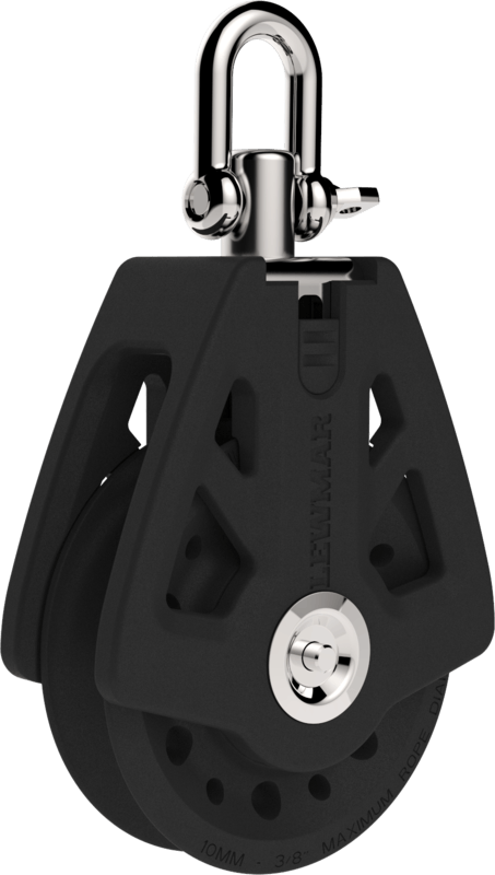 LEWMAR SYNCHRO CRUISING BLOCKS: 50MM SYNC BLOCK SINGLE BK