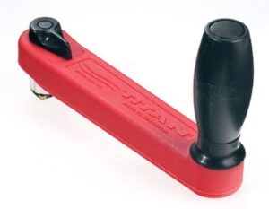 Lewmar Winch handle Strong composite construction Very light-weight Handle floats if dropped overboard Engineered to withstand rigours of saltwater environment Proudly sold by The Rigging Company